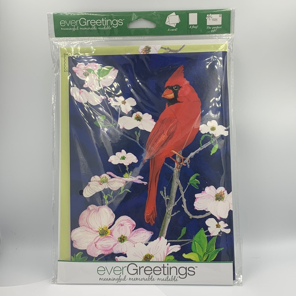 Mailable garden flag gift NIP or door decoration
